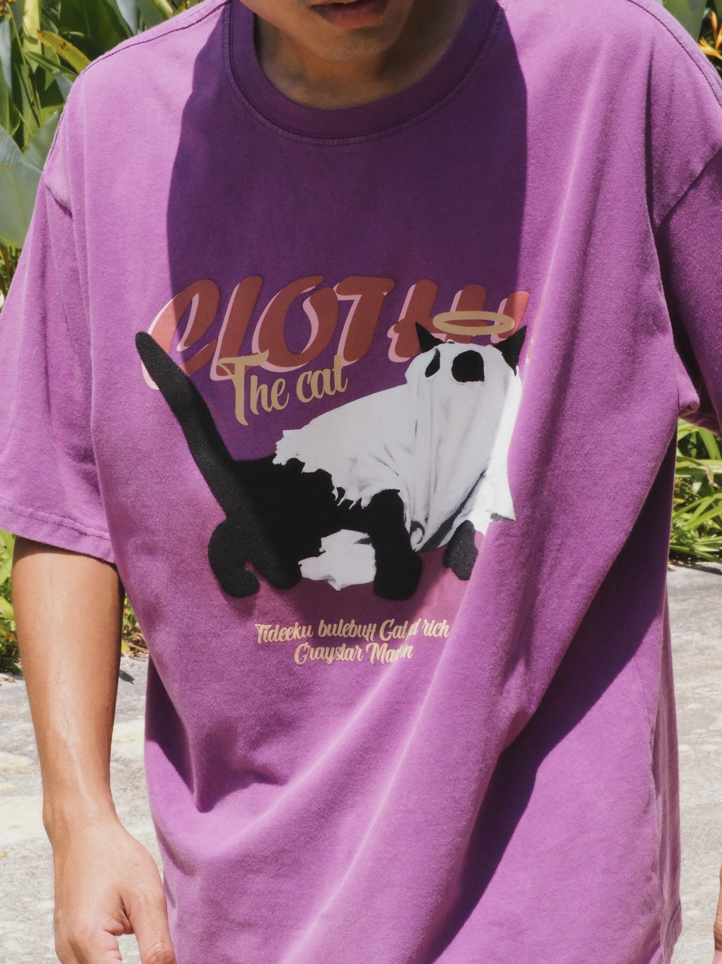 The Cat Oversized Tee