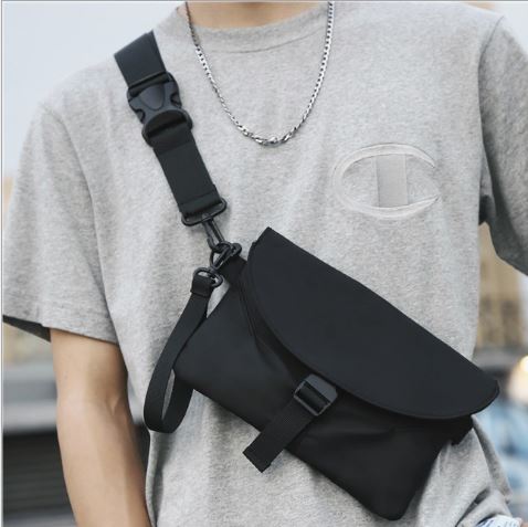 Envelope Cross Body Bag in Black (Pre-Order)