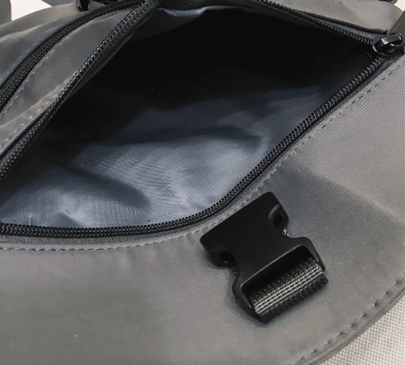 Envelope Cross Body Bag in Grey (Pre-Order)