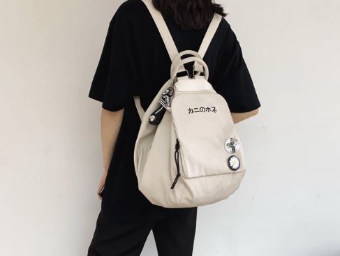 Large Capacity Bag in White (Pre-Order)
