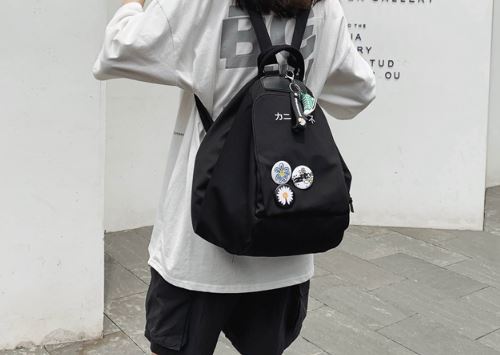 Large Capacity Bag in Black (Pre-Order)