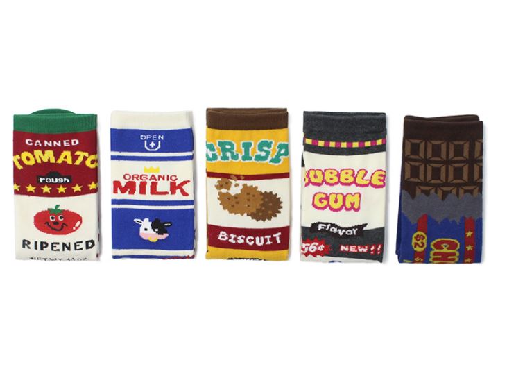 Food Fun Fair Quarter Socks (Pre-Order)