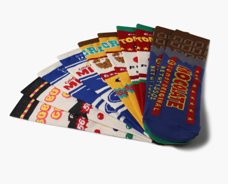 Food Fun Fair Quarter Socks (Pre-Order)