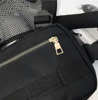 Tactical Chest Bag in Black (Pre-Order)
