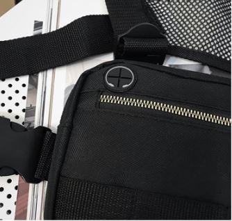 Tactical Chest Bag in Black (Pre-Order)