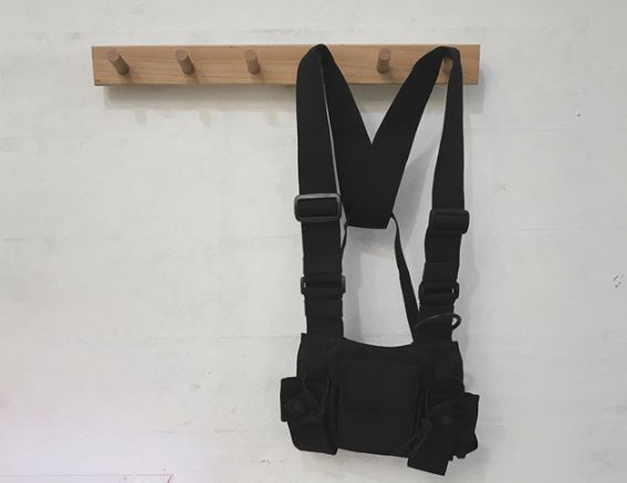 Casual Tactical Bag in Black (Pre-Order)