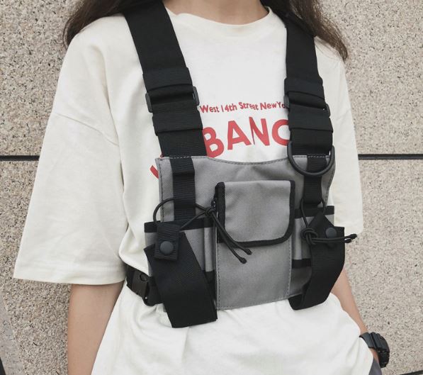 Casual Tactical Bag in Grey (Pre-Order)