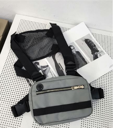 Tactical Chest Bag in Grey
