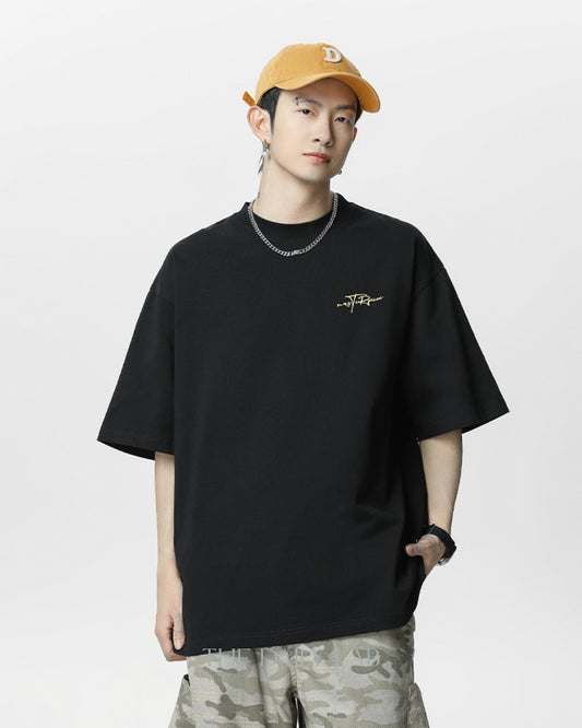Masterpiece Vintage Cotton Tee in Black
