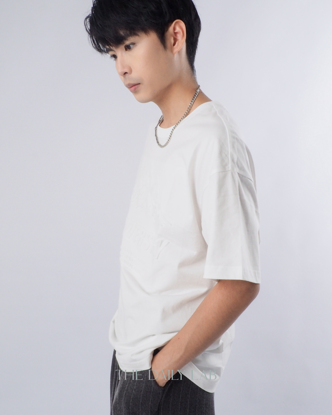 Heavyweight American Graphic T-Shirt in White