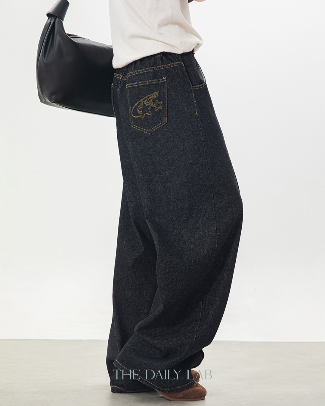 Vintage Star Baggy Denim Pants