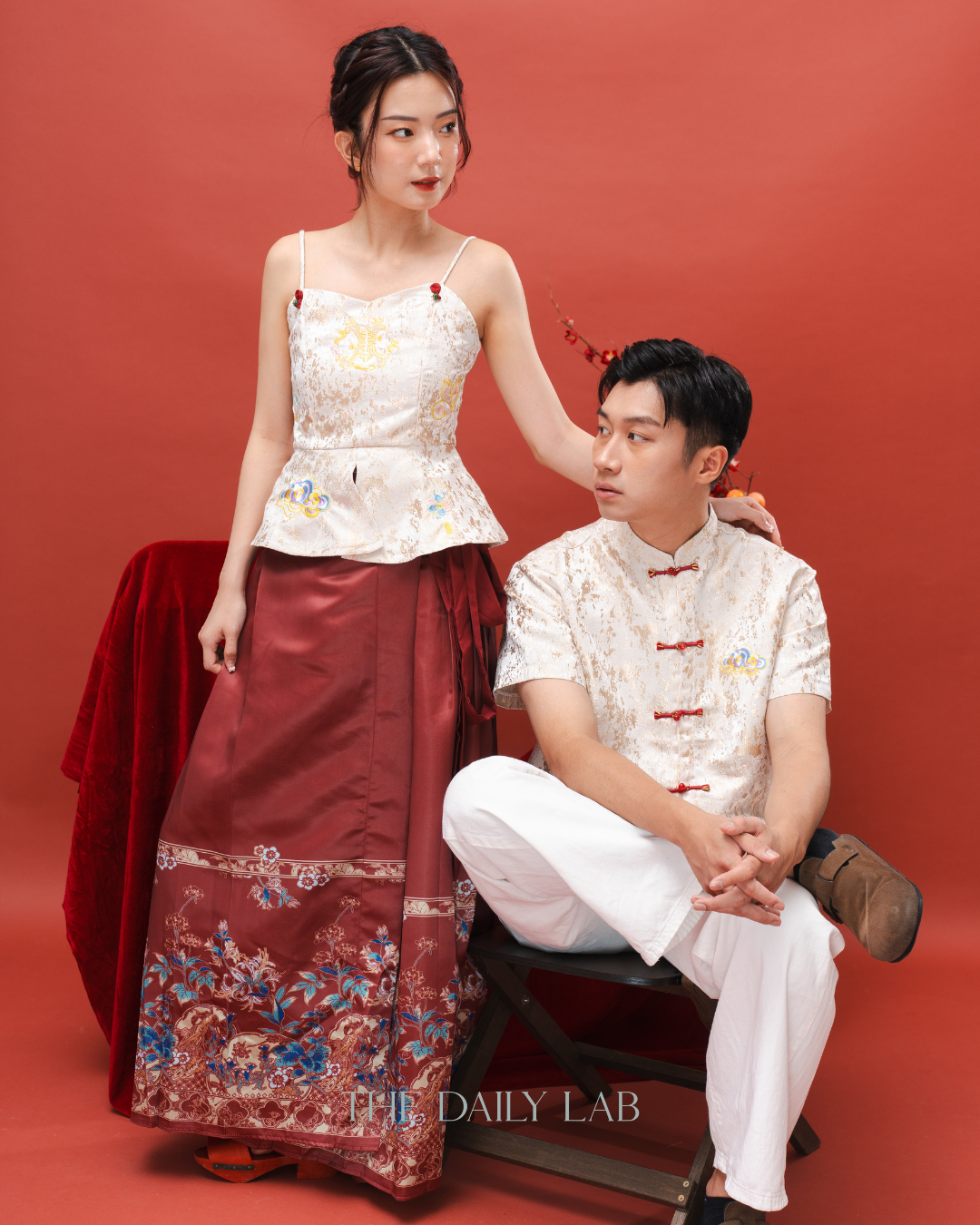 Pleated Mamian Dress