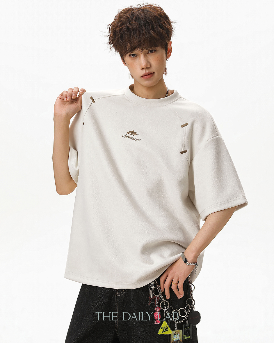 Urban Shift Tee in Beige