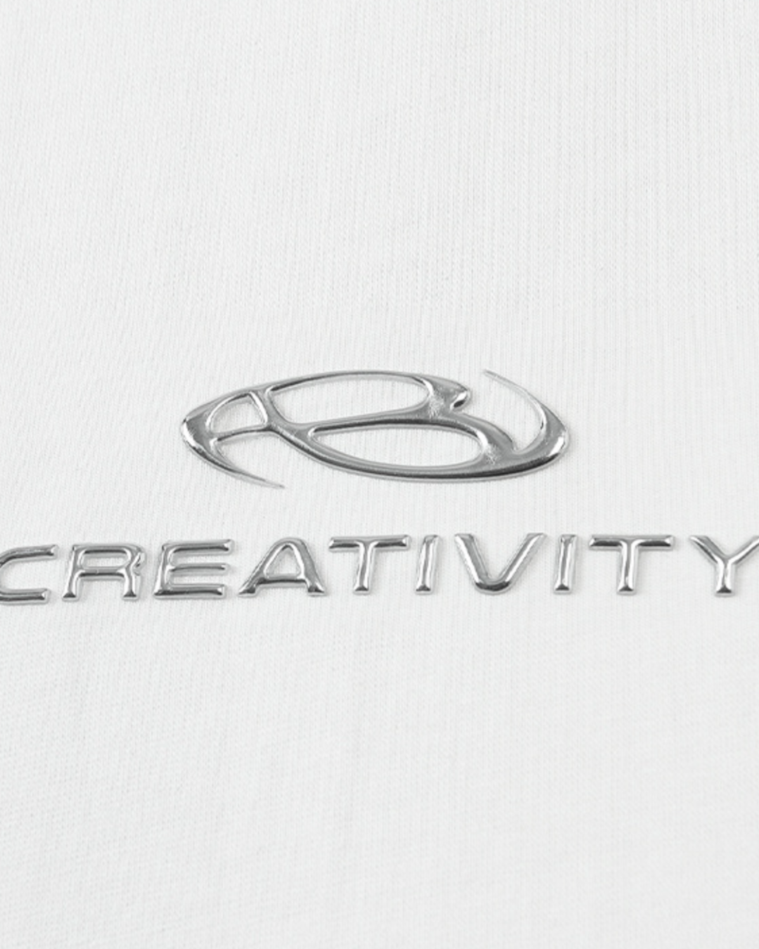 3D Creativity Tee in White