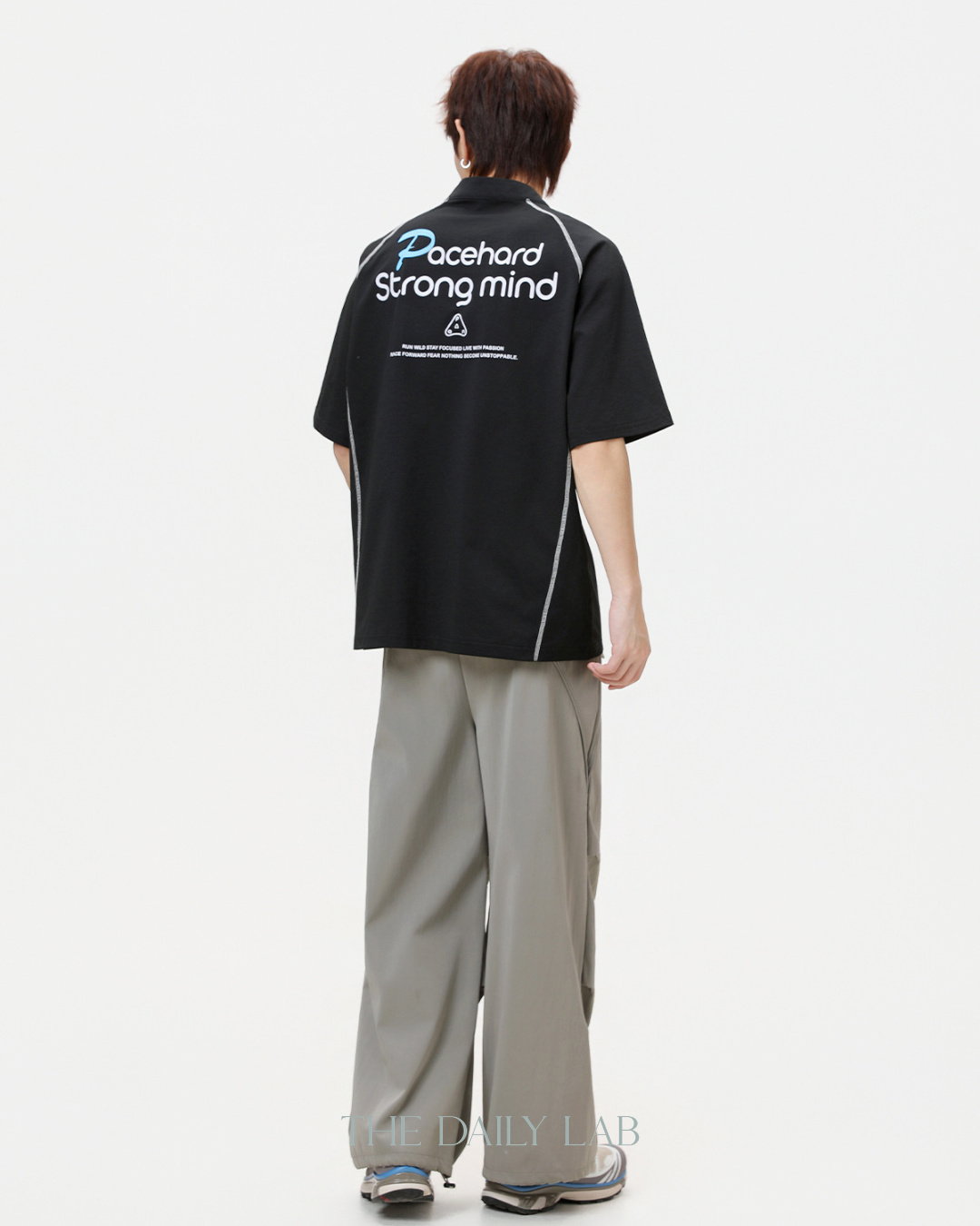 Pacehard Half-Zip Tee in Black