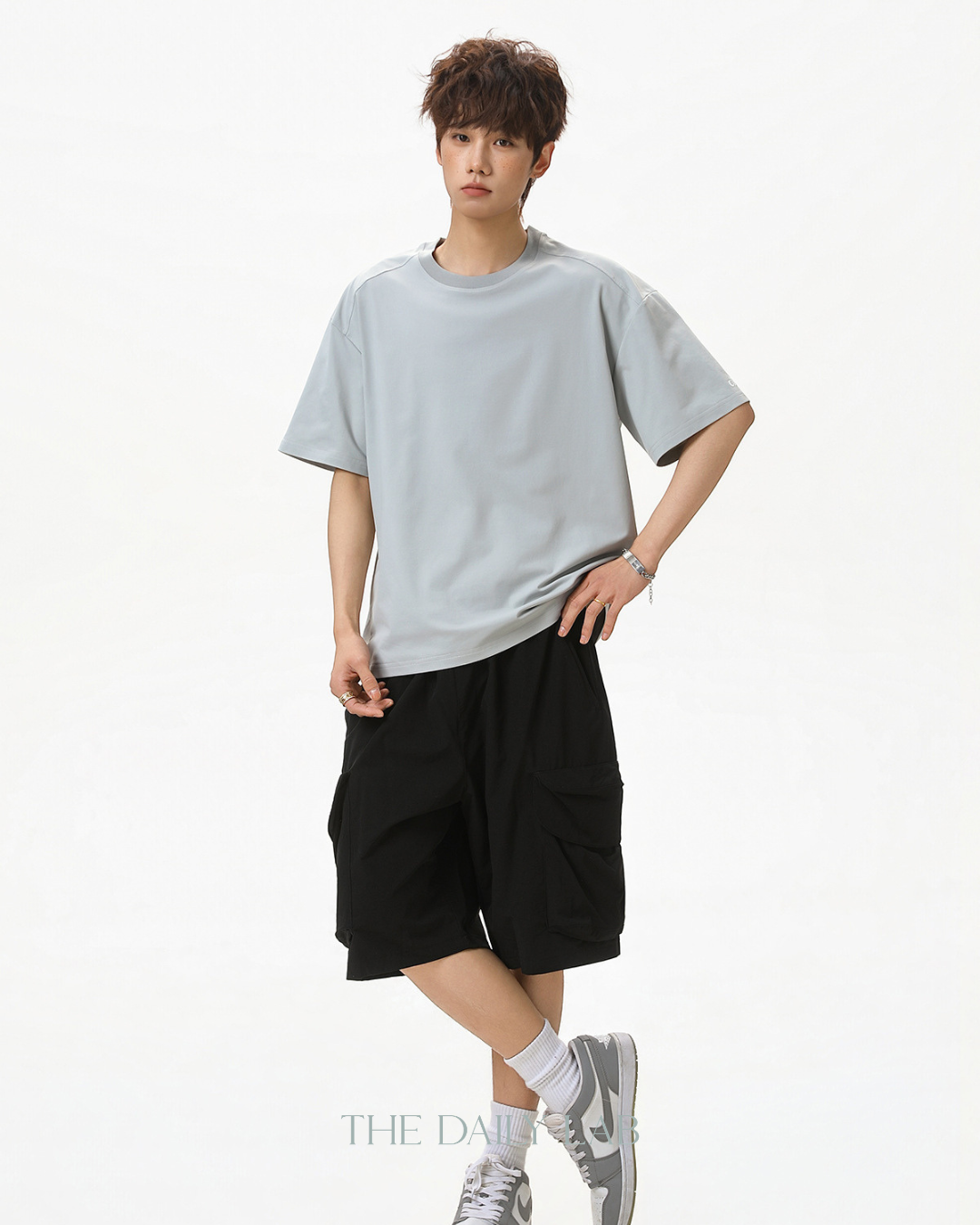 City Flow Tee in Grey