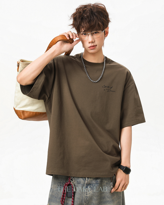 Dreamer Spirit Tee in Brown