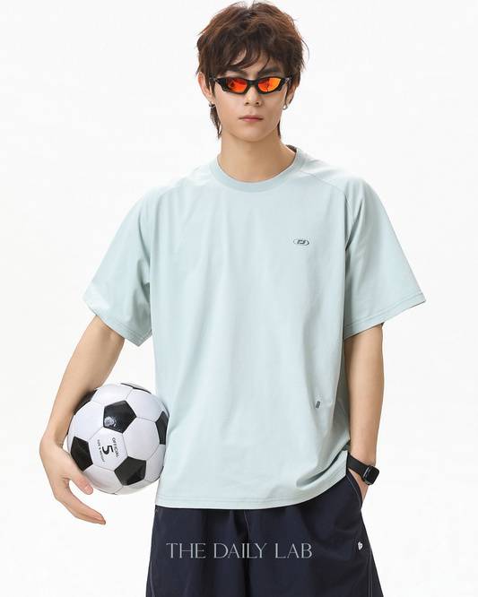 Lost Reality Air Flow Tee in Tiffany Blue