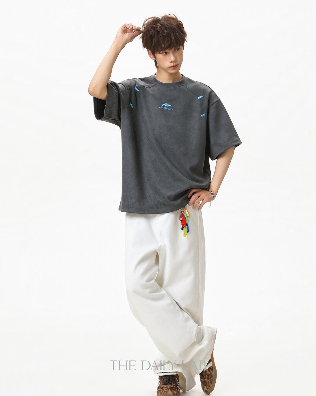 Urban Shift Tee in Dark Grey