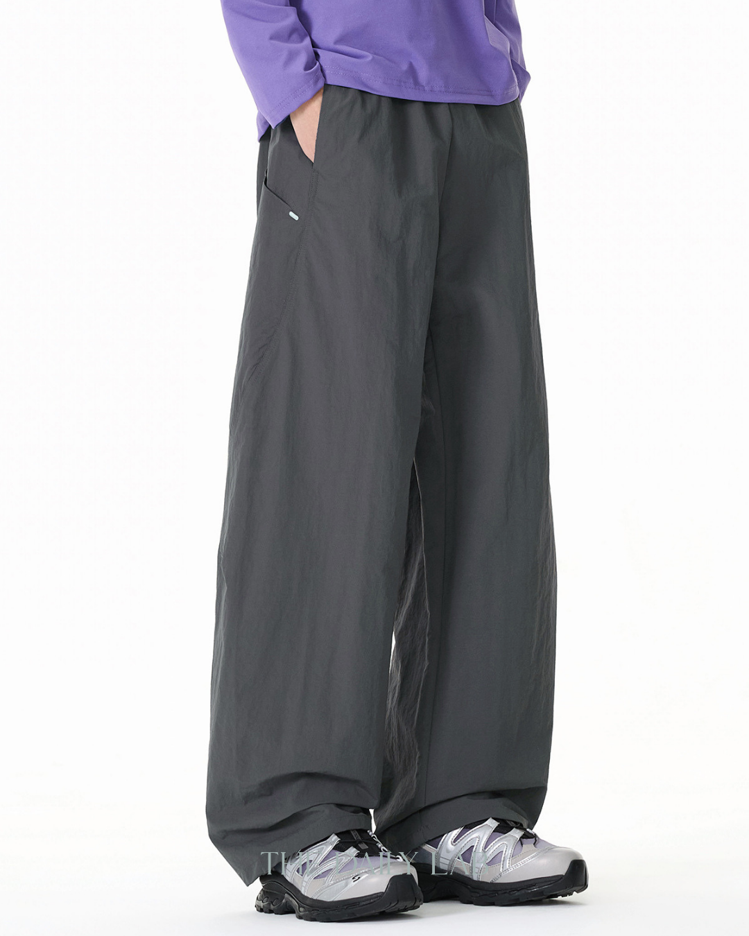 Japanese Functional Casual Cargo Pants in Grey