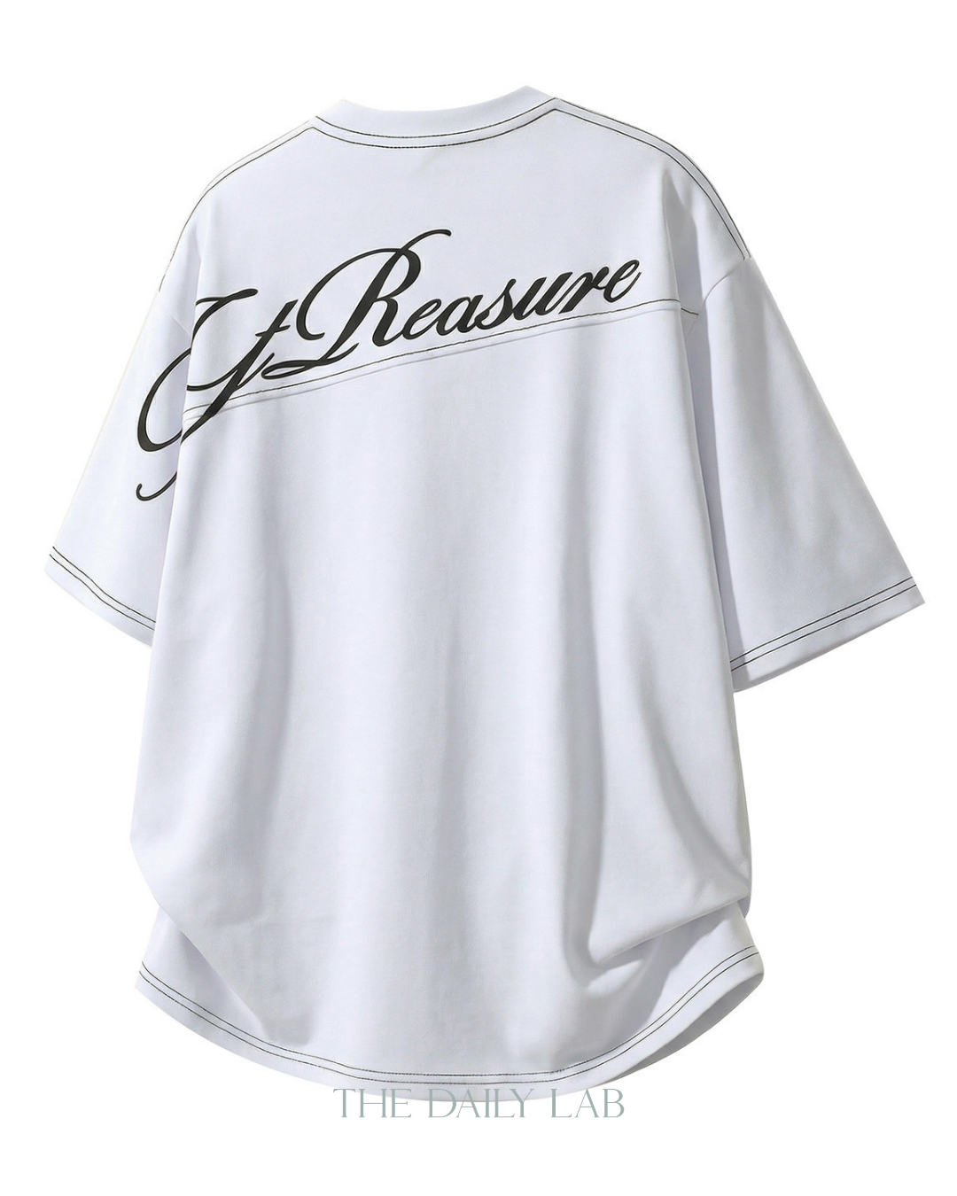 Panel Back Graphic T-Shirt in White