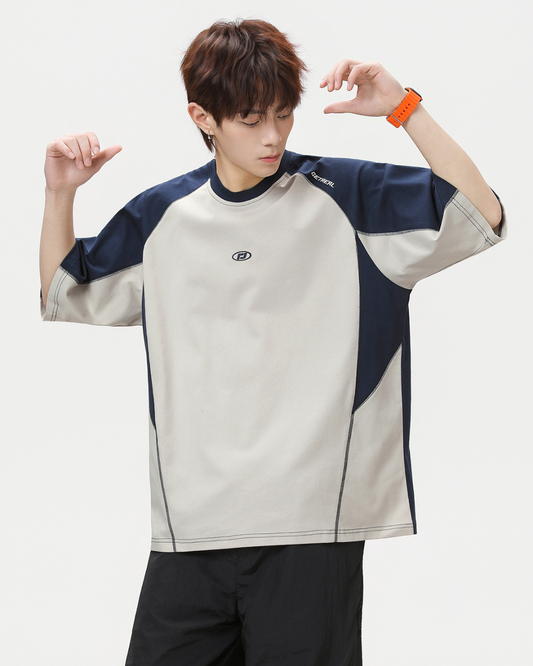 Get Real City Court Tee in Beige