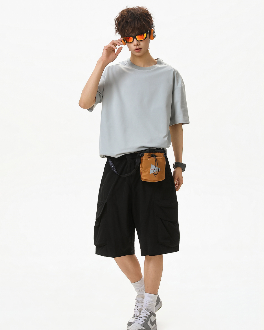City Flow Tee in Grey