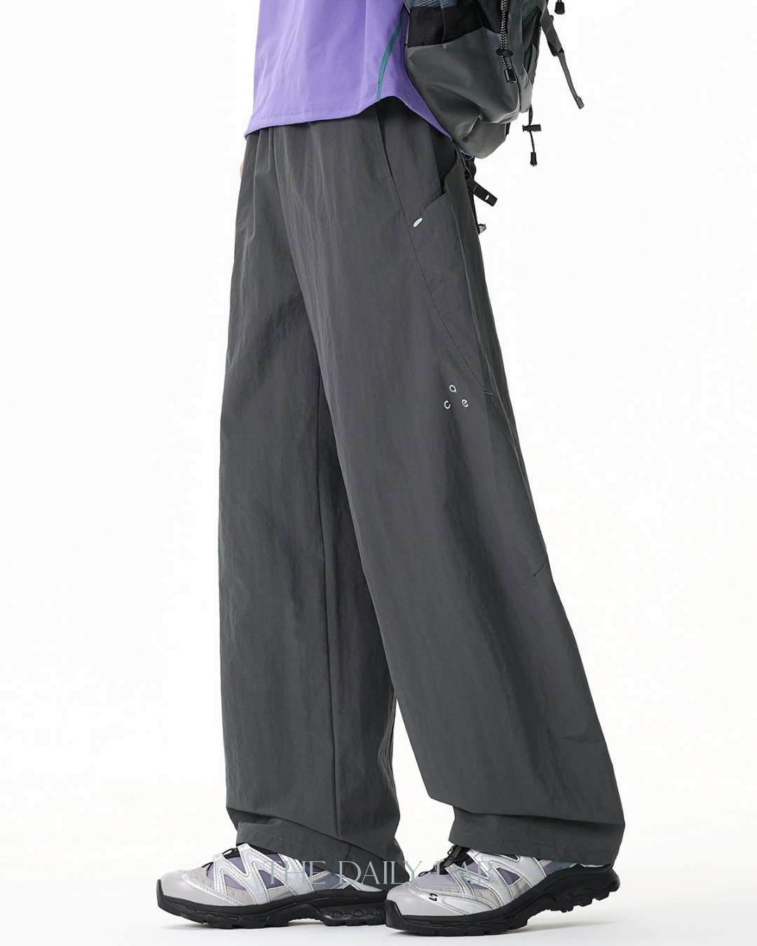 Japanese Functional Casual Cargo Pants in Grey