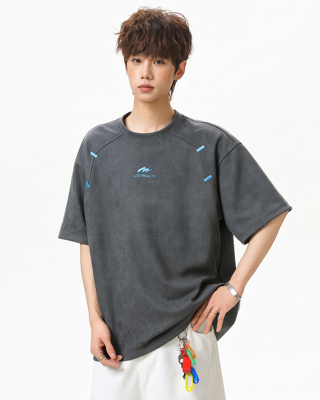 Urban Shift Tee in Dark Grey