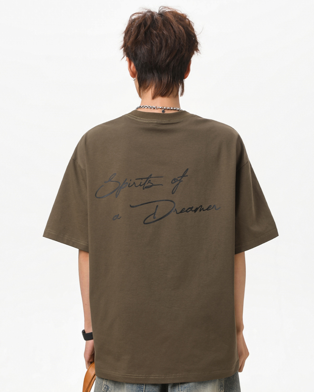 Dreamer Spirit Tee in Brown