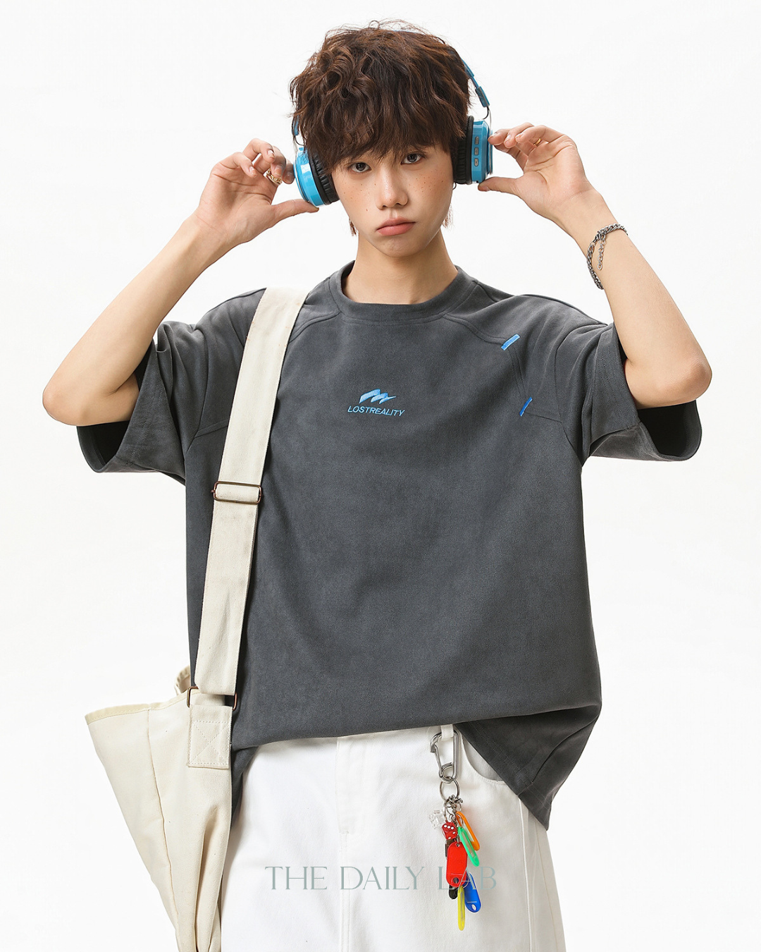 Urban Shift Tee in Dark Grey