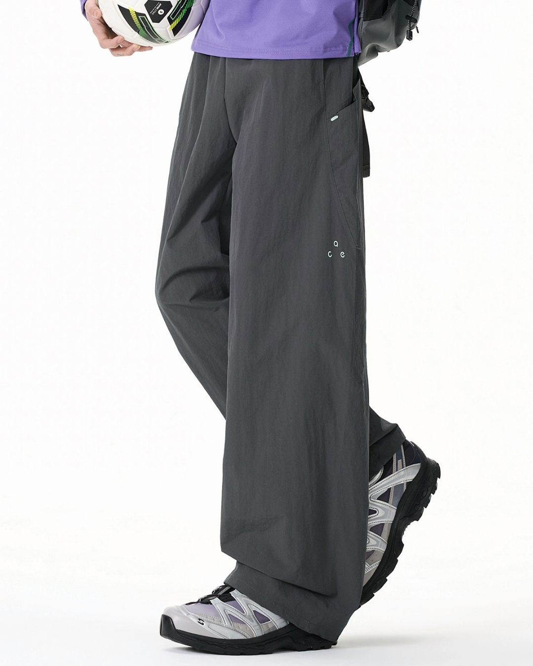 Japanese Functional Casual Cargo Pants in Grey