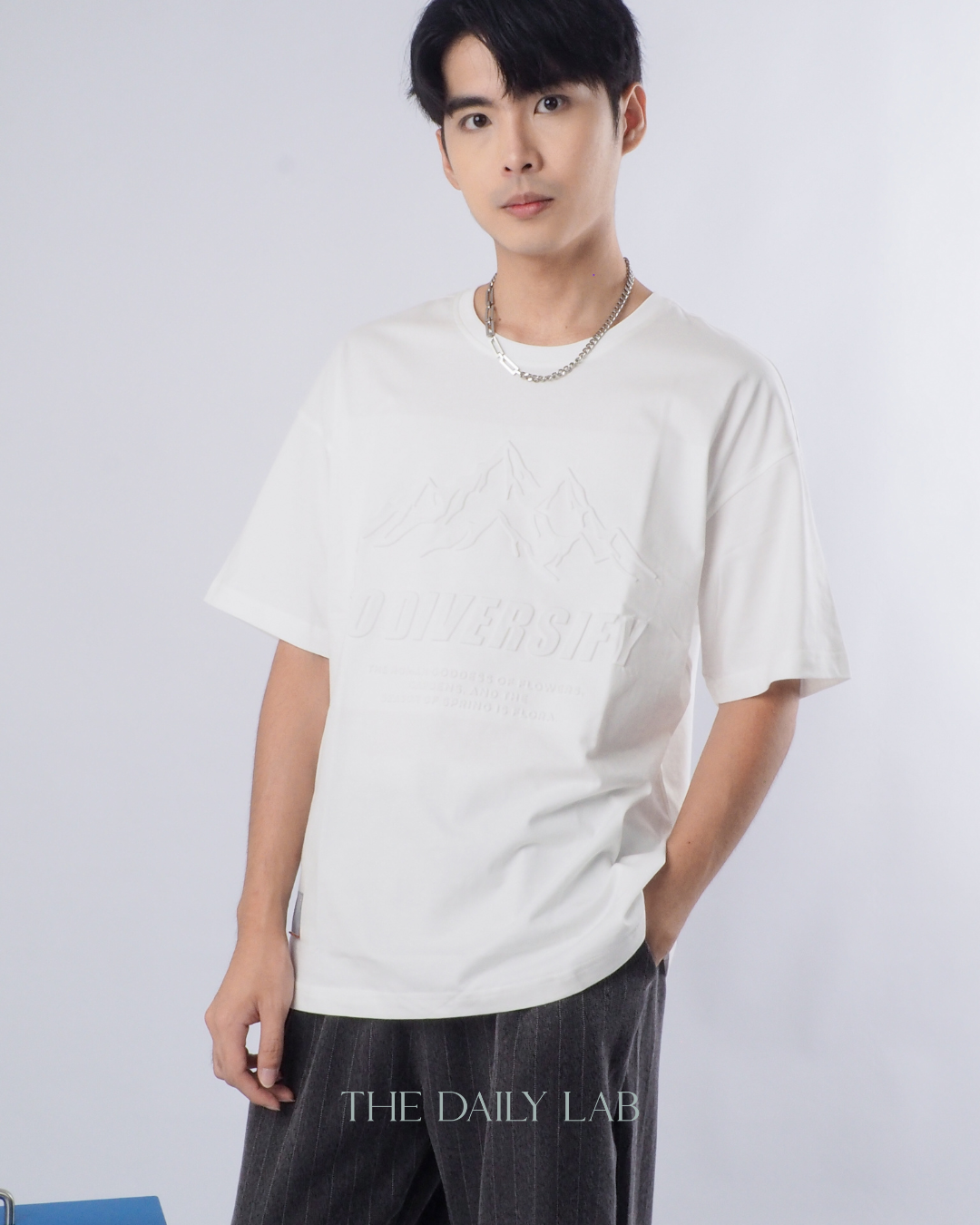 Heavyweight American Graphic T-Shirt in White
