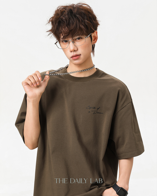 Dreamer Spirit Tee in Brown