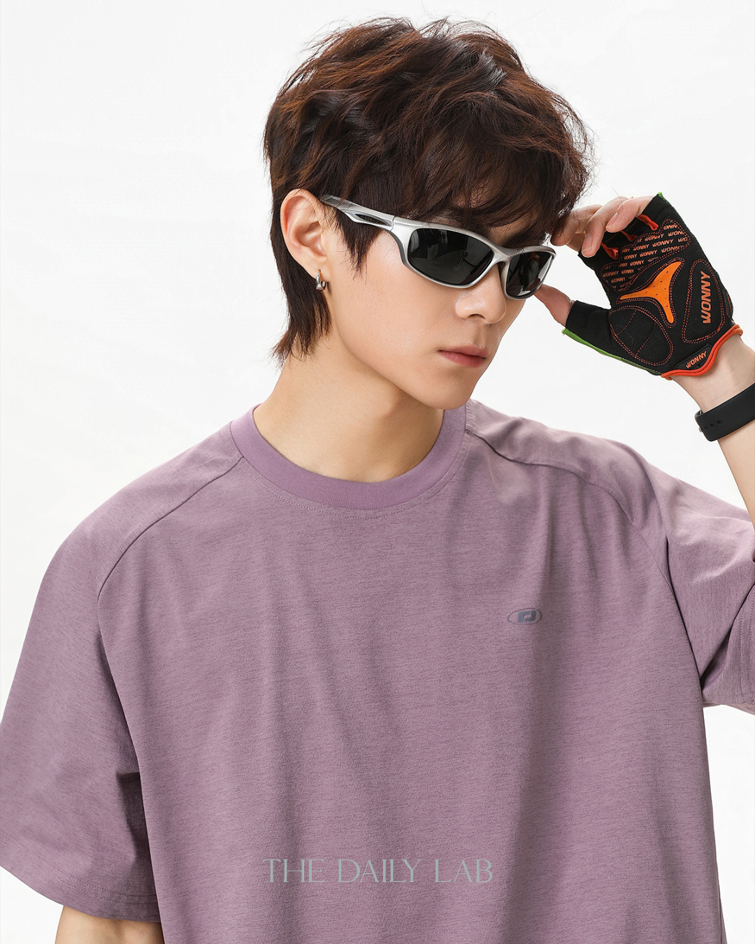 Lost Reality Air Flow Tee in Purple