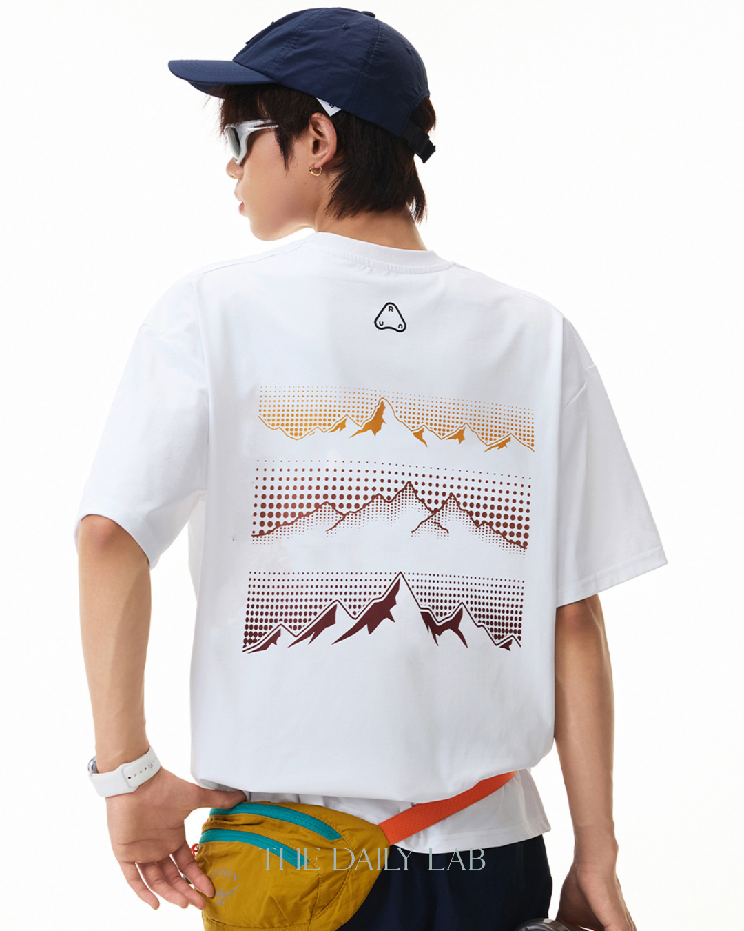 Peak Horizon Tee in White