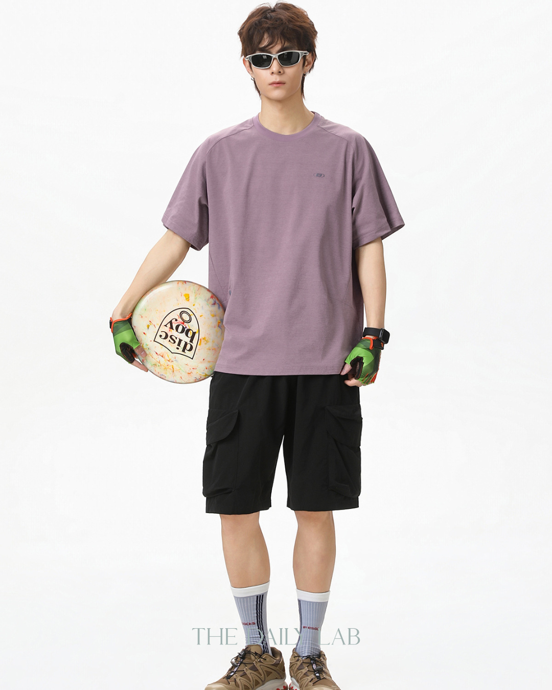 Lost Reality Air Flow Tee in Purple