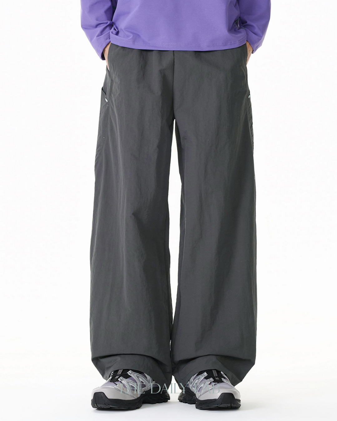 Japanese Functional Casual Cargo Pants in Grey