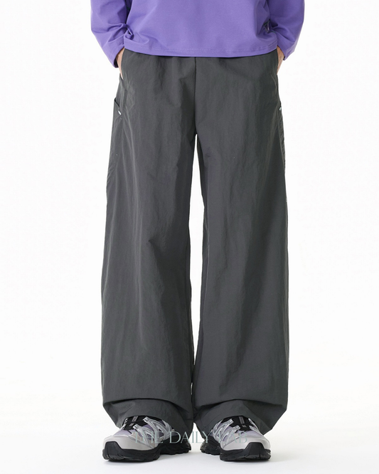Japanese Functional Casual Cargo Pants in Grey