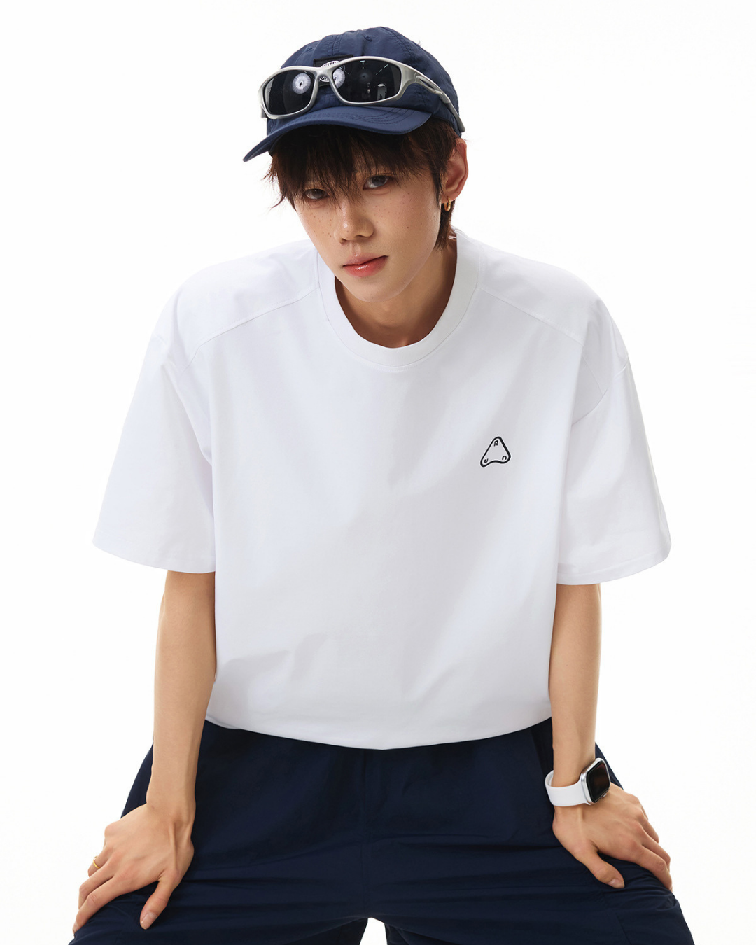 Peak Horizon Tee in White