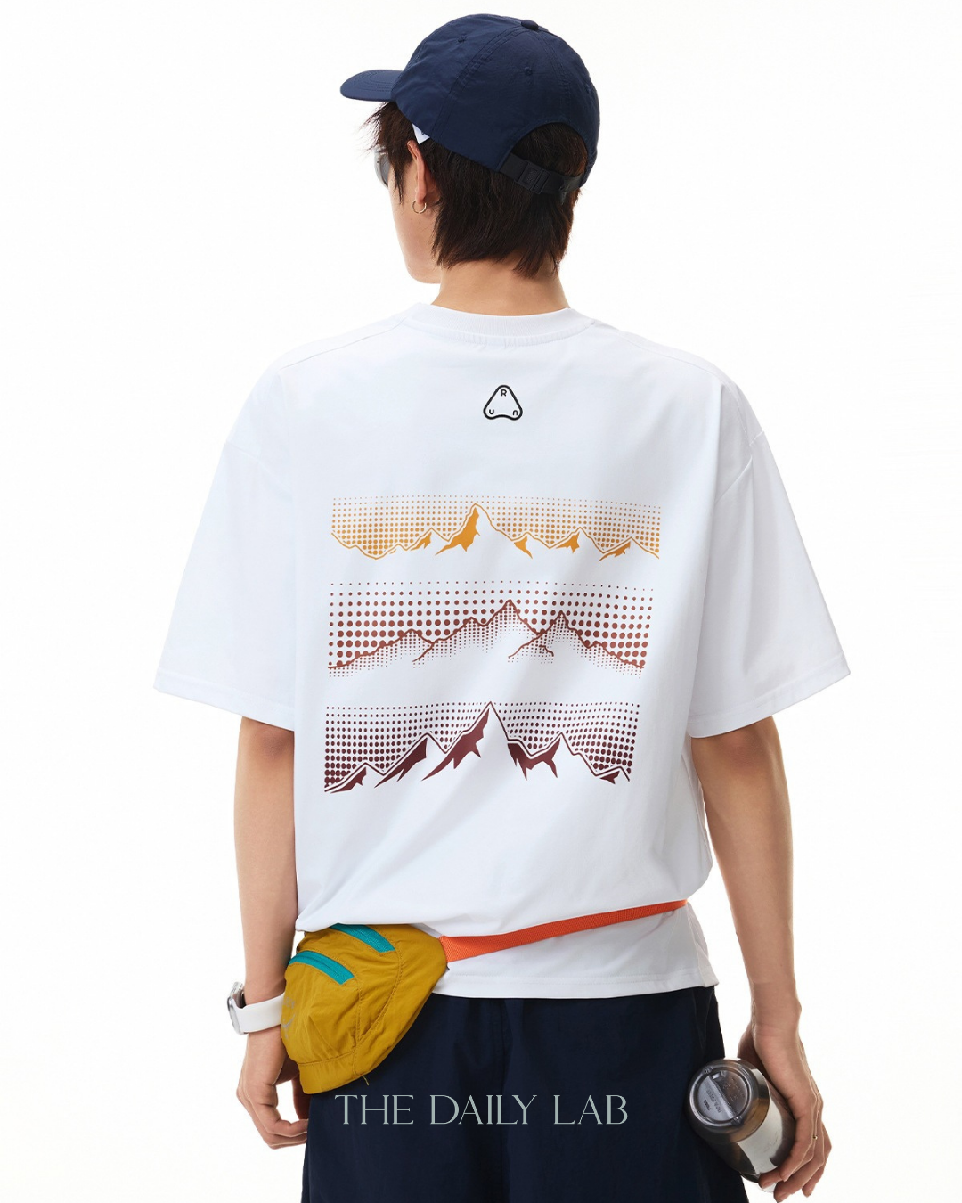 Peak Horizon Tee in White