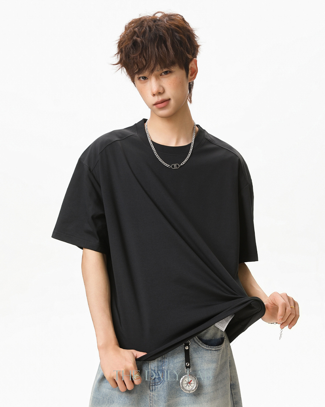 City Flow Tee in Black