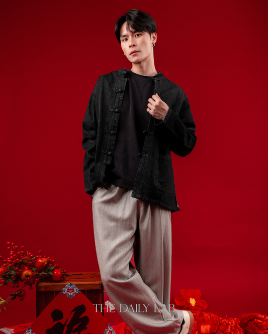 Denim Heritage Tang Jacket in Black