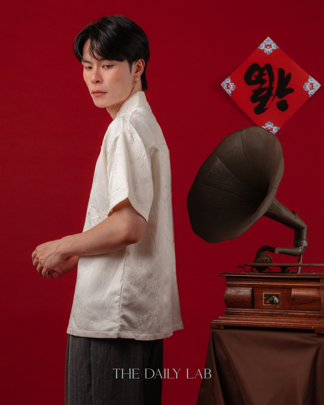 Bamboo Serenity Tang Shirt in White