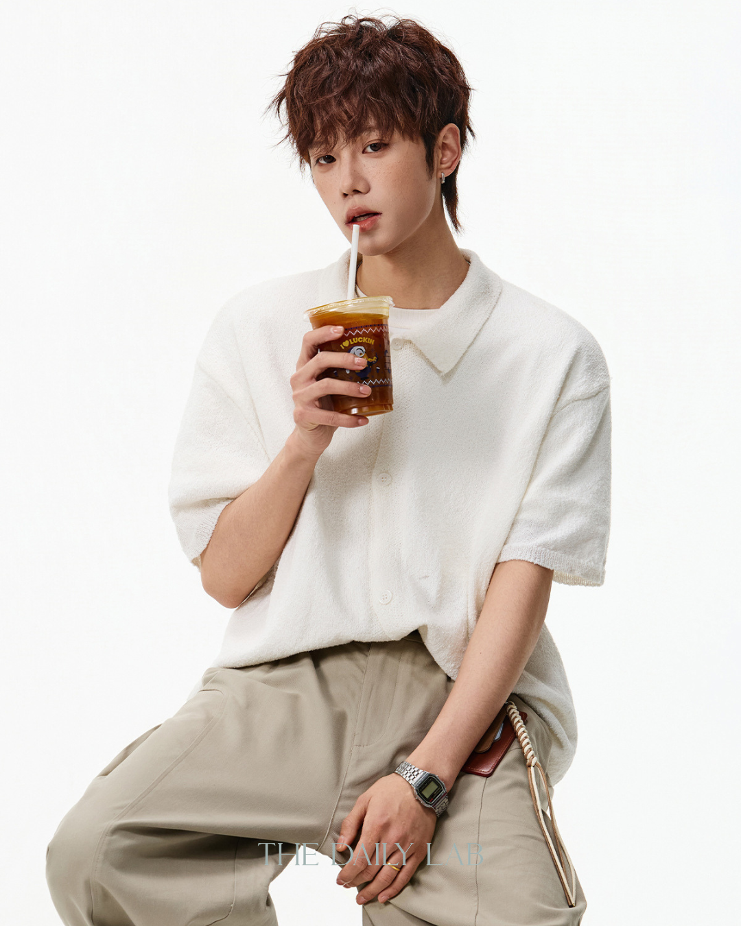 Breeze Knit Shirt in White