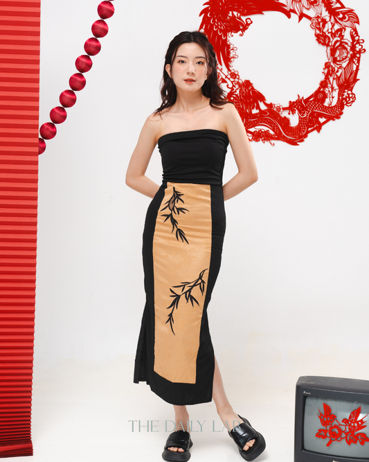 Mandarin Grace Tube Dress