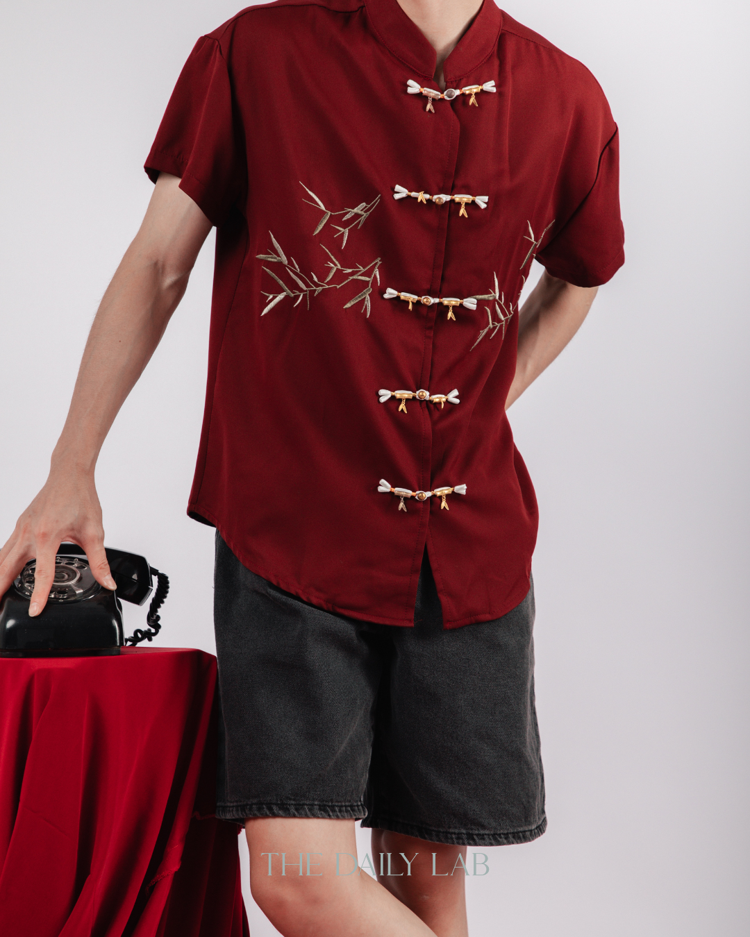 Chinese Style Embroidered T-Shirt