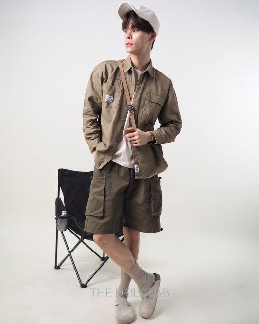 Cargo Buttoned Overshirt