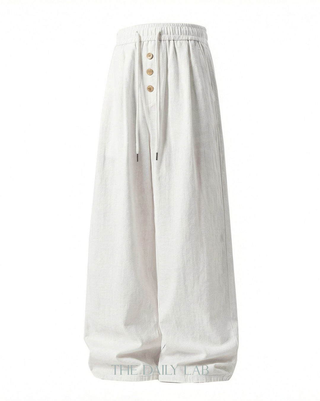 Breeze Drape Trousers in White