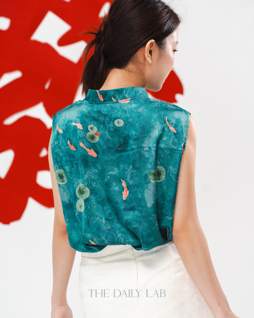 Lotus Whisper Sleeveless Tang Top